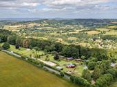 picturesque glamping touring park