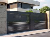rapidly growing gate installation