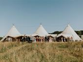 thriving tipi hire events