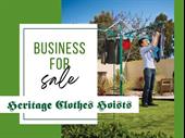 heritage clothes hoist hang