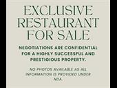 exclusive restaurant with guaranteed