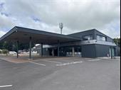 former petrol station garage