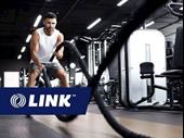 premium fitness studio with