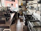 recently closed busy café