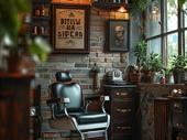 established men's salon available
