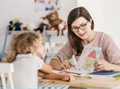 established home-based pediatric aba
