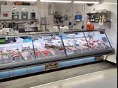 busy market hall butchers