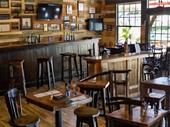 bustling vibrant american food
