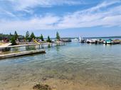 seasonal lakefront campground on