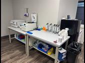 pcr lab with equipment