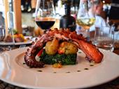 thriving waterfront portuguese restaurant