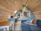 luxury café glamping site