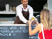 thriving roadside food trailer