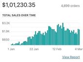 rare high-growth e-commerce store
