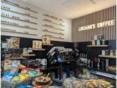 recently refurbished coffee shop