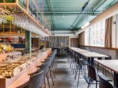 beautifully designed restaurant on