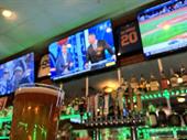sports bar with liquor