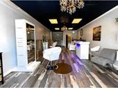 beautiful hair salon