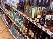 established liquor store with