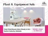 fully fitted beauty salon