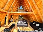 high-demand a-frame cabin