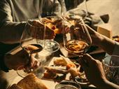 high-volume restaurant bar with