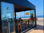beach themed seafront cafe
