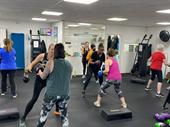 thriving fitness studio with