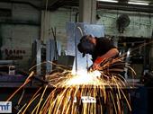 metal fabrication installation for