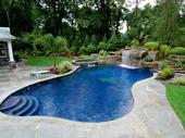established pool spa remodel