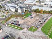 town centre open yard