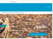 vetify ecommerce website for