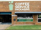 coffee servicing packaging for