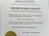 licensed recruitment agency for