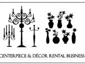 centerpiece decor rental business