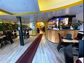 three storey restaurant with