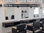 turnkey salon build-out for