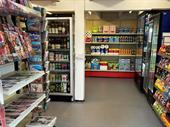 picturesque convenience store counter