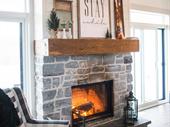 established muskoka ontario fireplace