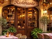 authentic italian restaurant-indoor outdoor