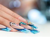 upscale nail salon with