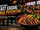 turnkey high-visibility fast-casual franchise