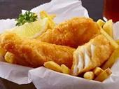 straight fish chips busy