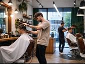 turnkey barber shop high-traffic