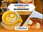 great location licensed cafe