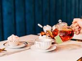 upscale tea dessert bar