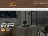 established kitchen showroom with