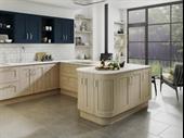 established kitchen showroom with