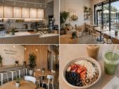 new premium café with