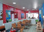 well-fitted fast food restaurant